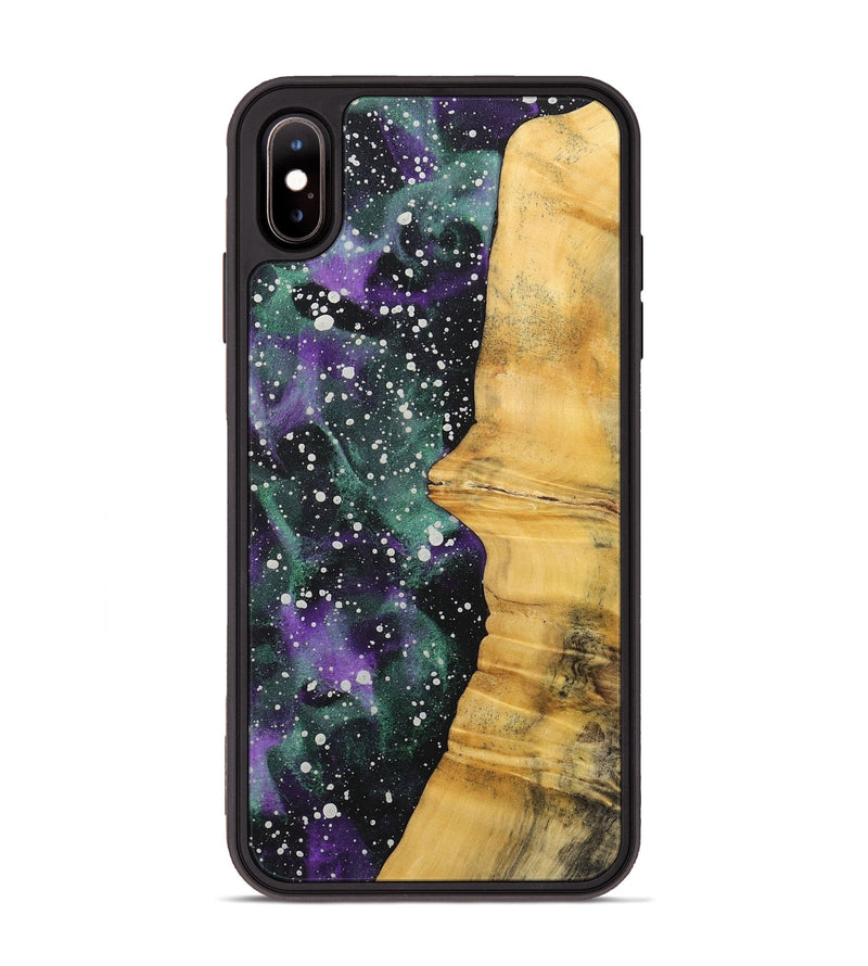 iPhone Xs Max Wood+Resin Phone Case - Haley (Cosmos, 713800)