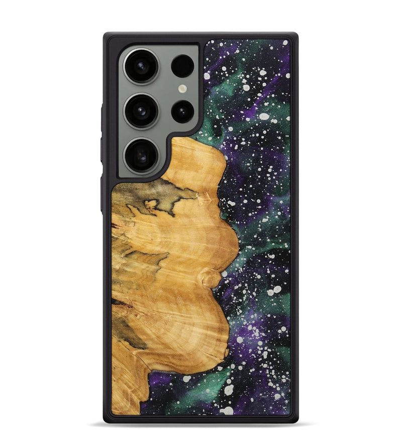 Galaxy S24 Ultra Wood+Resin Phone Case - Virgil (Cosmos, 713801)