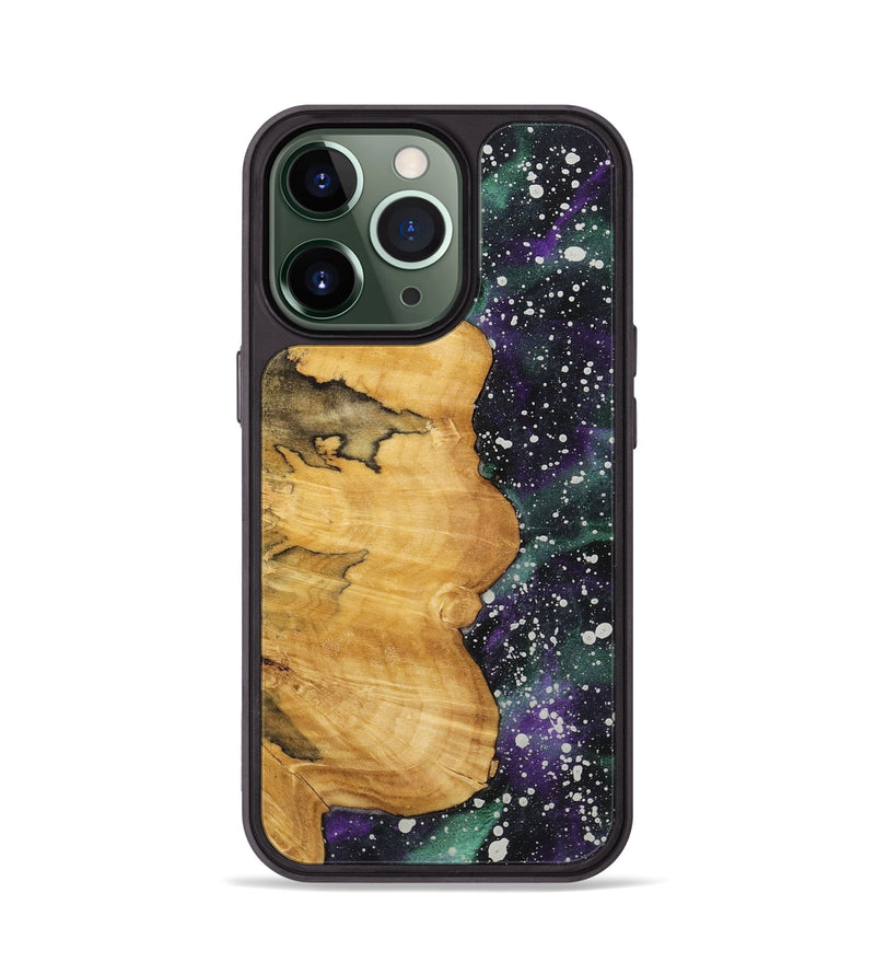 iPhone 13 Pro Wood+Resin Phone Case - Virgil (Cosmos, 713801)