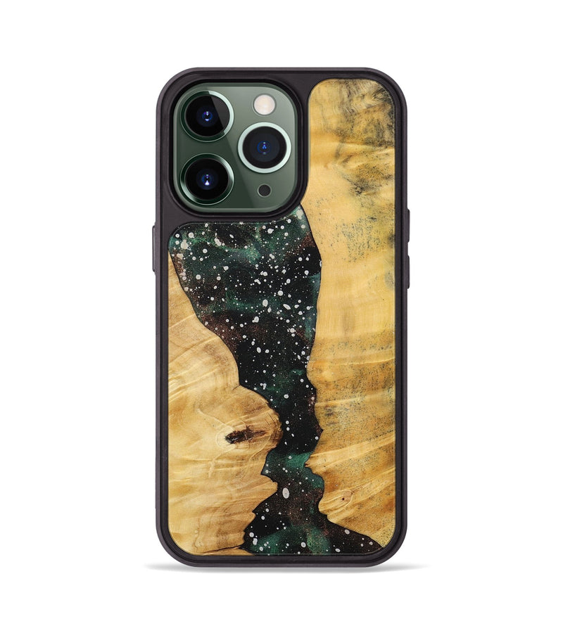 iPhone 13 Pro Wood+Resin Phone Case - Sarah (Cosmos, 713812)