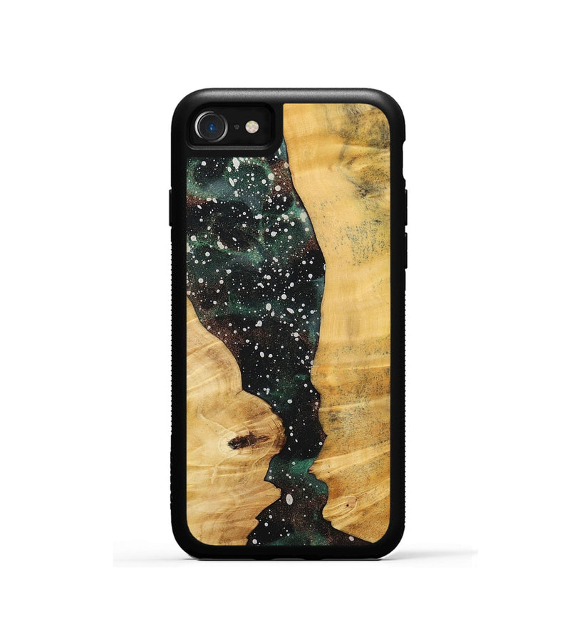 iPhone SE Wood+Resin Phone Case - Sarah (Cosmos, 713812)