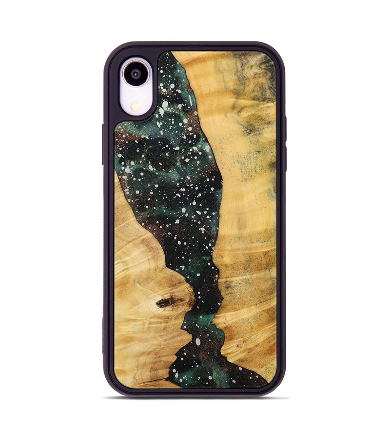 iPhone Xr Wood+Resin Phone Case - Sarah (Cosmos, 713812)