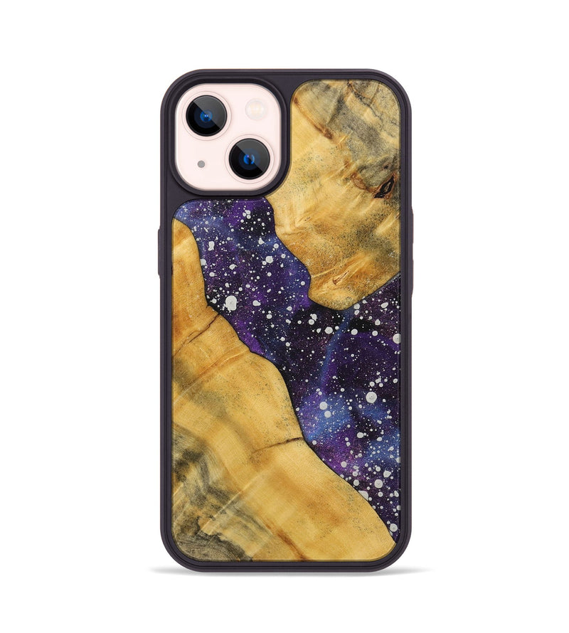 iPhone 14 Wood+Resin Phone Case - Shane (Cosmos, 713823)