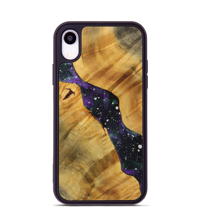 iPhone Xr Wood+Resin Phone Case - Glen (Cosmos, 713825)