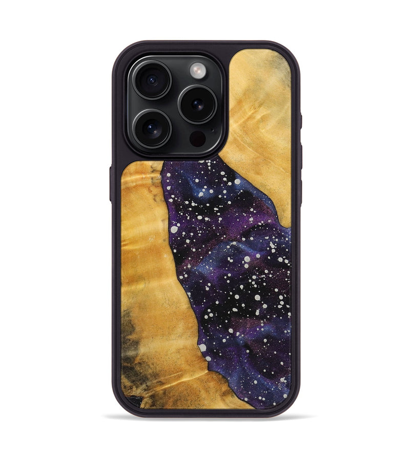 iPhone 15 Pro Wood+Resin Phone Case - Virginia (Cosmos, 713850)