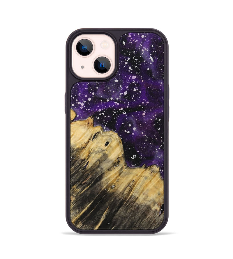 iPhone 14 Wood+Resin Phone Case - Brandi (Cosmos, 714176)