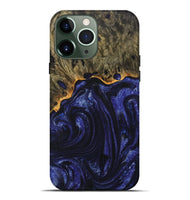 iPhone 13 Pro Max Wood+Resin Live Edge Phone Case - Gia (Purple, 714269)