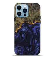 iPhone 14 Pro Max Wood+Resin Live Edge Phone Case - Gia (Purple, 714269)