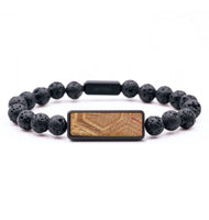 Lava Bead Wood+Resin Bracelet - Morgan (Pattern, 714473)