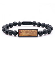 Lava Bead Wood+Resin Bracelet - Piper (Pattern, 714478)