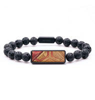 Lava Bead Wood+Resin Bracelet - Austin (Pattern, 714481)