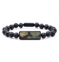 Lava Bead Wood+Resin Bracelet - Carter (Pattern, 714504)