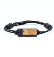 Classic Wood+Resin Bracelet - Suzanne (Purple, 714525)