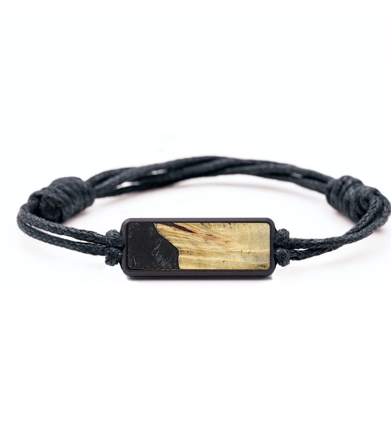 Classic Wood+Resin Bracelet - Judith (Pure Black, 714530)