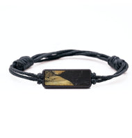 Classic Wood+Resin Bracelet - Thelma (Pure Black, 714538)