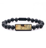 Lava Bead  Bracelet - Haisley (Wood Burl, 714555)