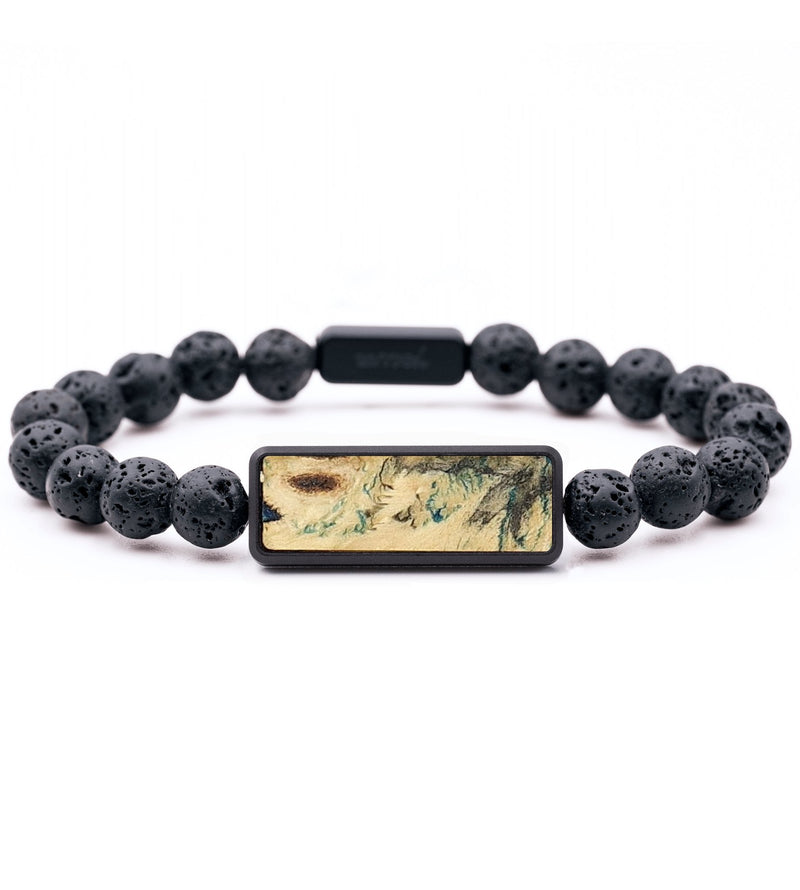 Lava Bead  Bracelet - Savanna (Wood Burl, 714564)