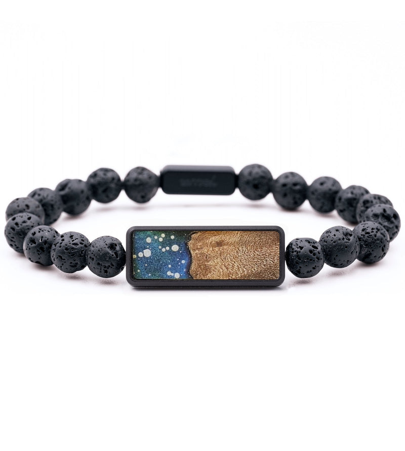 Lava Bead Wood+Resin Bracelet - Maverick (Cosmos, 714768)