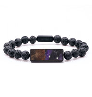 Lava Bead Wood+Resin Bracelet - Therese (Cosmos, 714781)