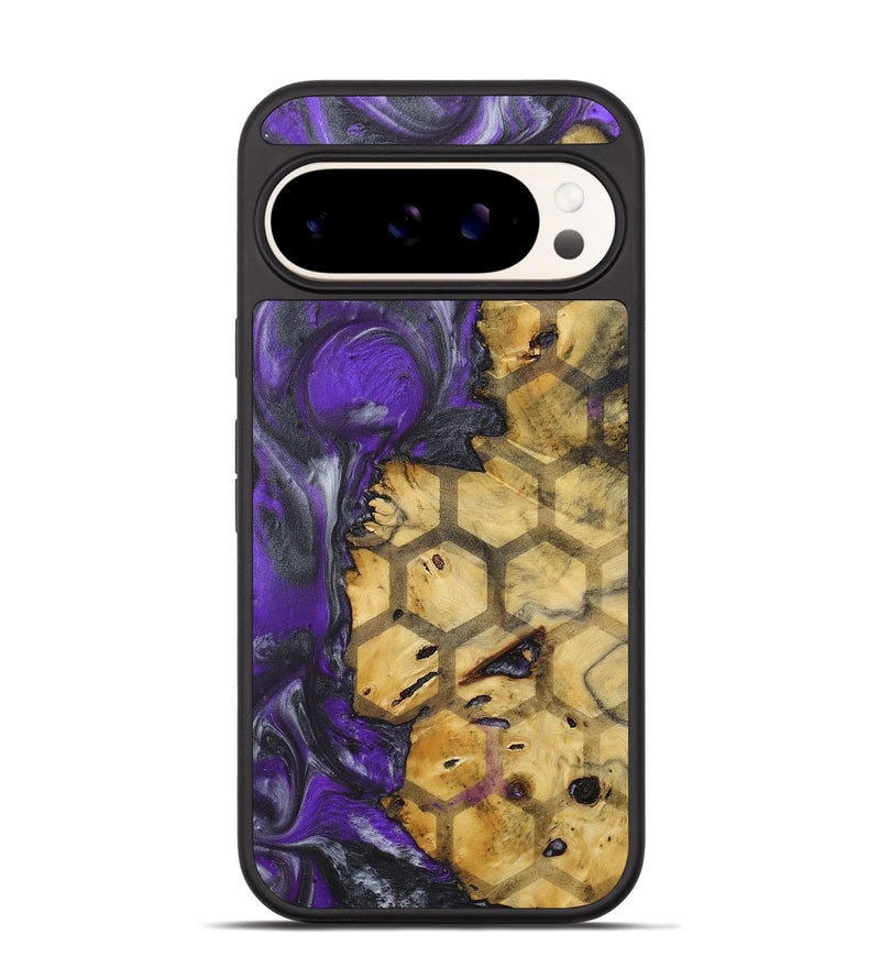 Pixel 9 Pro Wood+Resin Phone Case - Archie (Pattern, 714809)