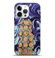 iPhone 15 Pro Max Wood+Resin Live Edge Phone Case - Marquis (Pattern, 714888)