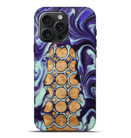 iPhone 16 Pro Max Wood+Resin Live Edge Phone Case - Marquis (Pattern, 714888)