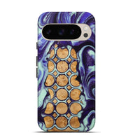 Pixel 9 Wood+Resin Live Edge Phone Case - Marquis (Pattern, 714888)