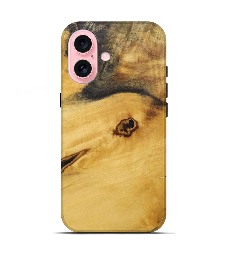 iPhone 16  Live Edge Phone Case - Claire (Wood Burl, 714908)