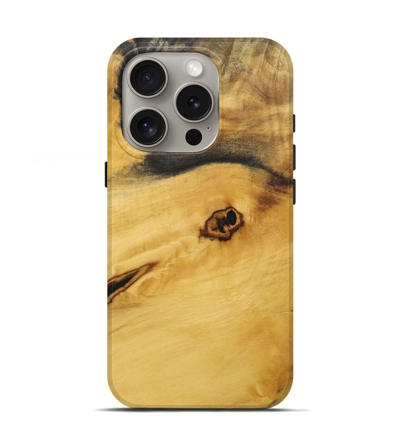 iPhone 16 Pro  Live Edge Phone Case - Claire (Wood Burl, 714908)