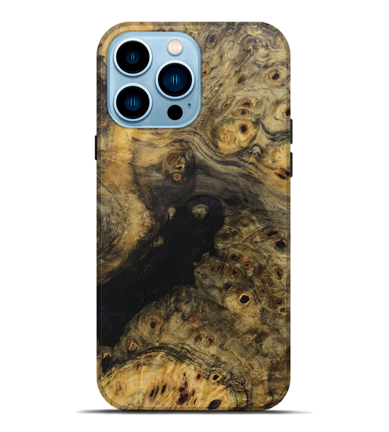 iPhone 14 Pro Max  Live Edge Phone Case - Donald (Wood Burl, 714910)