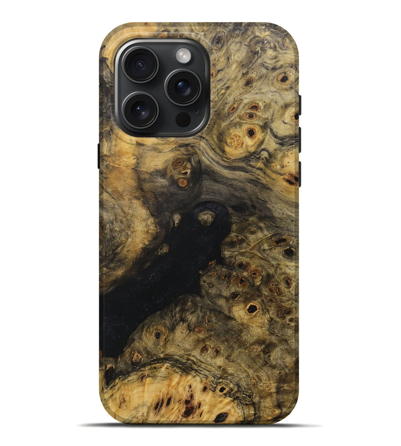 iPhone 16 Pro Max  Live Edge Phone Case - Donald (Wood Burl, 714910)