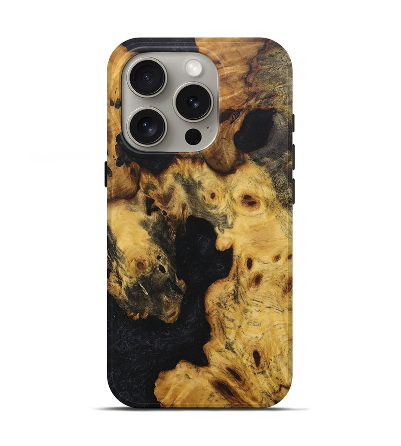 iPhone 16 Pro  Live Edge Phone Case - Tania (Wood Burl, 714918)