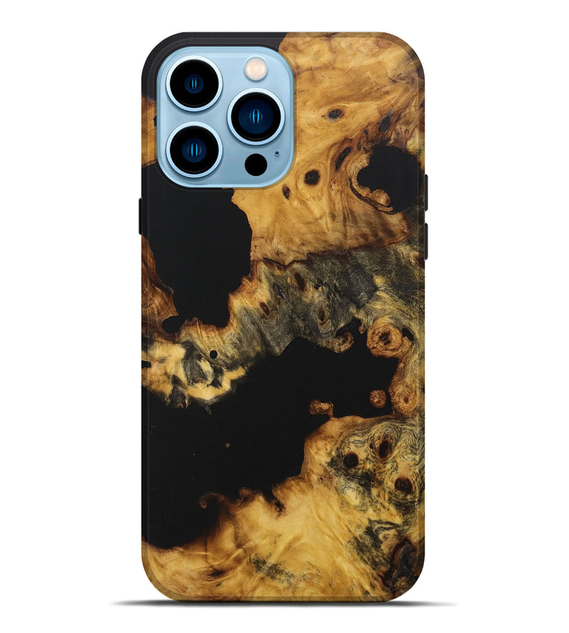 iPhone 14 Pro Max  Live Edge Phone Case - Monique (Wood Burl, 714920)