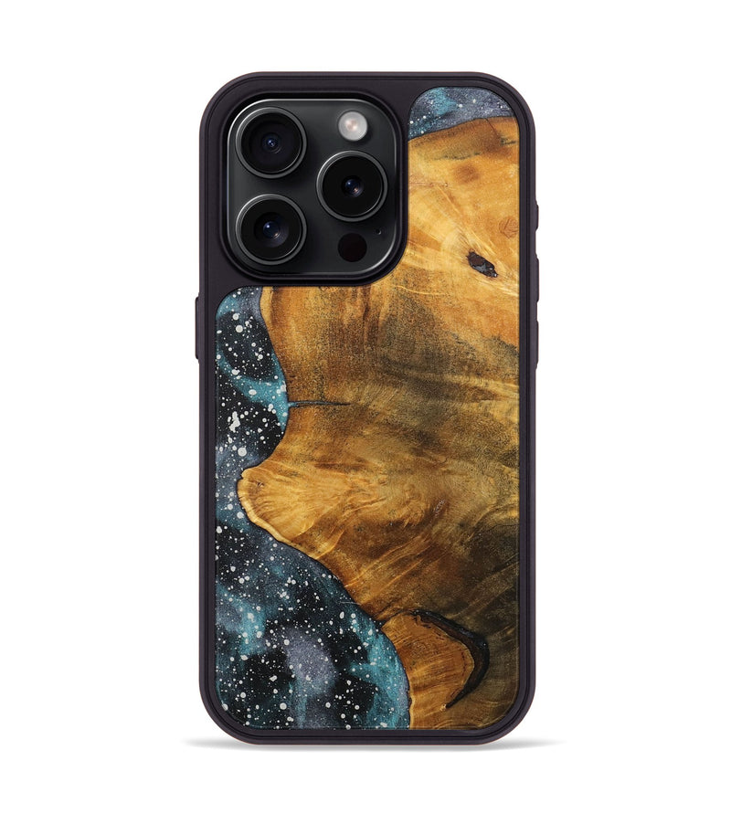 iPhone 15 Pro Wood+Resin Phone Case - Devon (Cosmos, 715030)