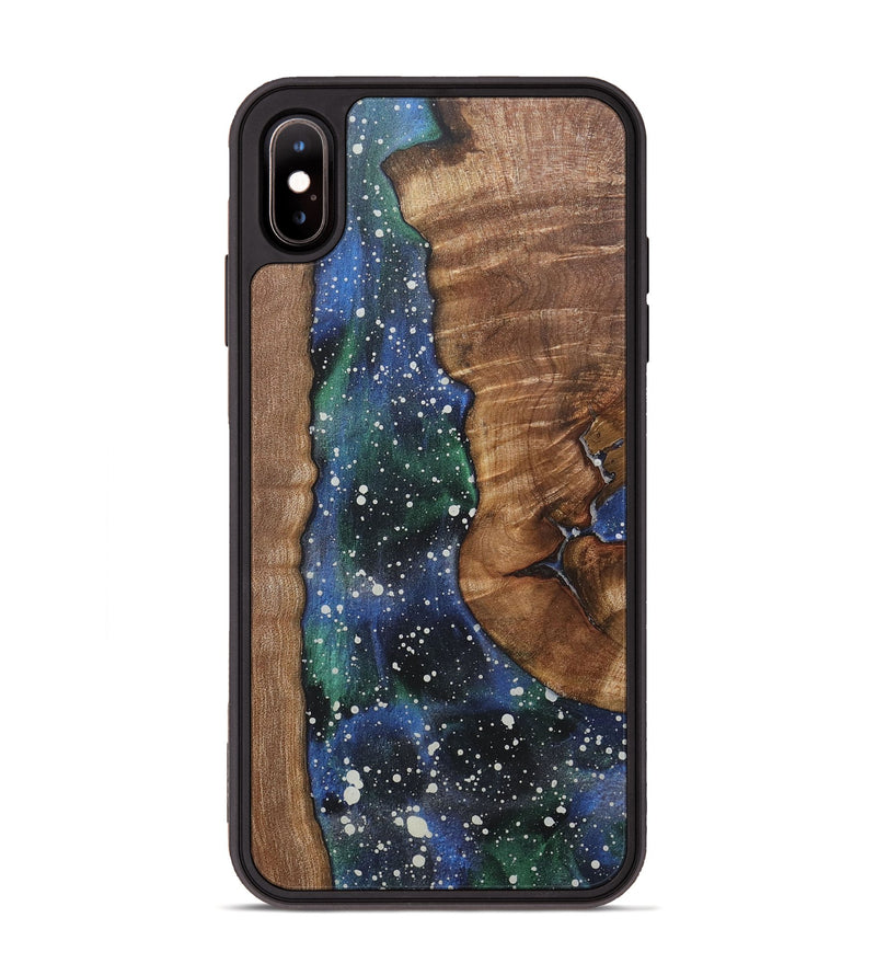 iPhone Xs Max Wood+Resin Phone Case - Miracle (Cosmos, 715035)