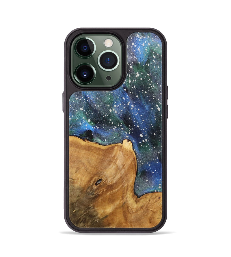 iPhone 13 Pro Wood+Resin Phone Case - Sherri (Cosmos, 715120)