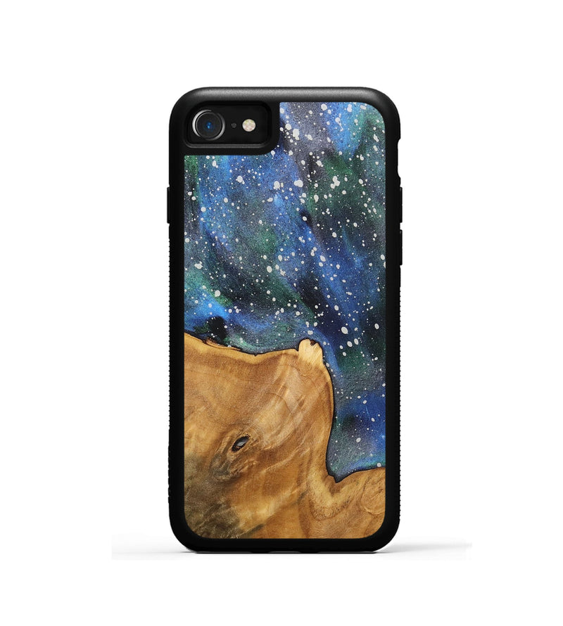 iPhone SE Wood+Resin Phone Case - Sherri (Cosmos, 715120)