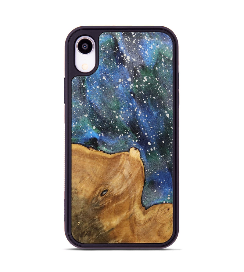 iPhone Xr Wood+Resin Phone Case - Sherri (Cosmos, 715120)