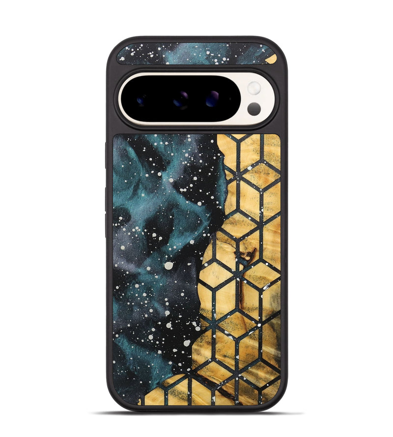 Pixel 9 Pro Wood+Resin Phone Case - Kaylin (Cosmos, 715136)