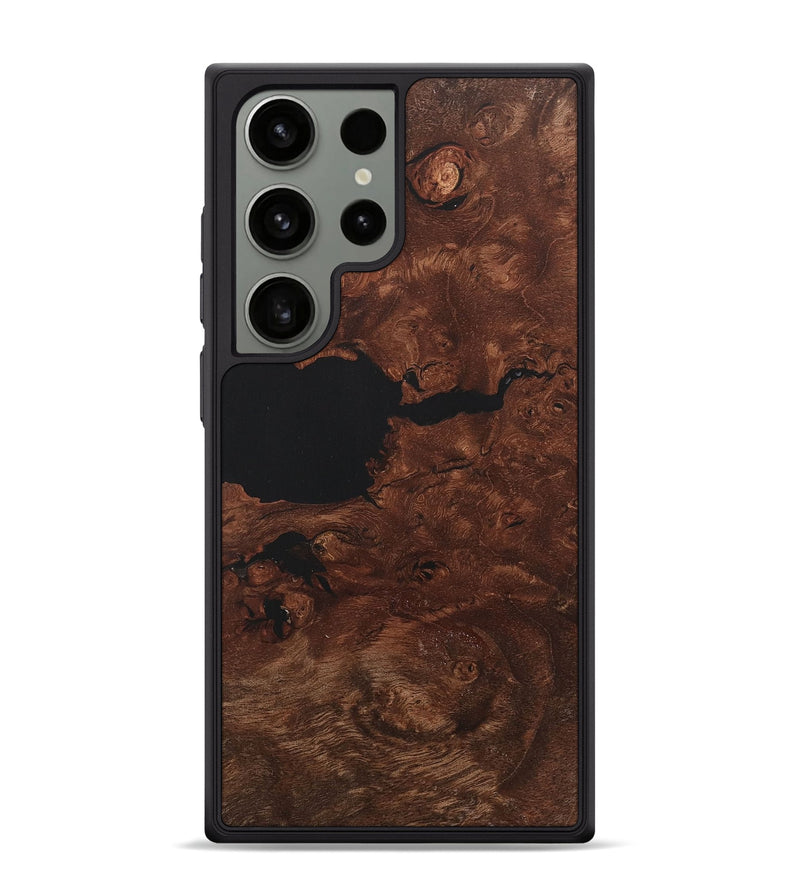 Galaxy S24 Ultra Wood+Resin Phone Case - Fredrick (Wood Burl, 715146)