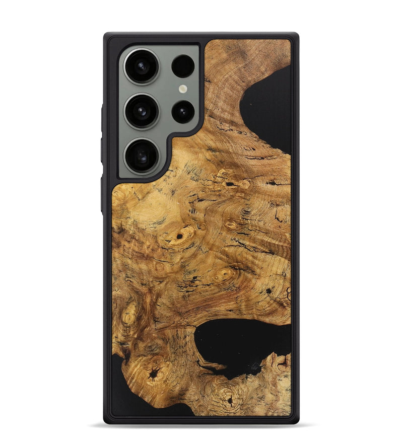 Galaxy S24 Ultra Wood+Resin Phone Case - Donnie (Wood Burl, 715163)