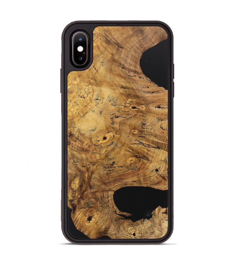 iPhone Xs Max Wood+Resin Phone Case - Donnie (Wood Burl, 715163)