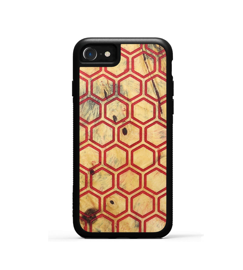 iPhone SE Wood+Resin Phone Case - Mitchell (Pattern, 715257)