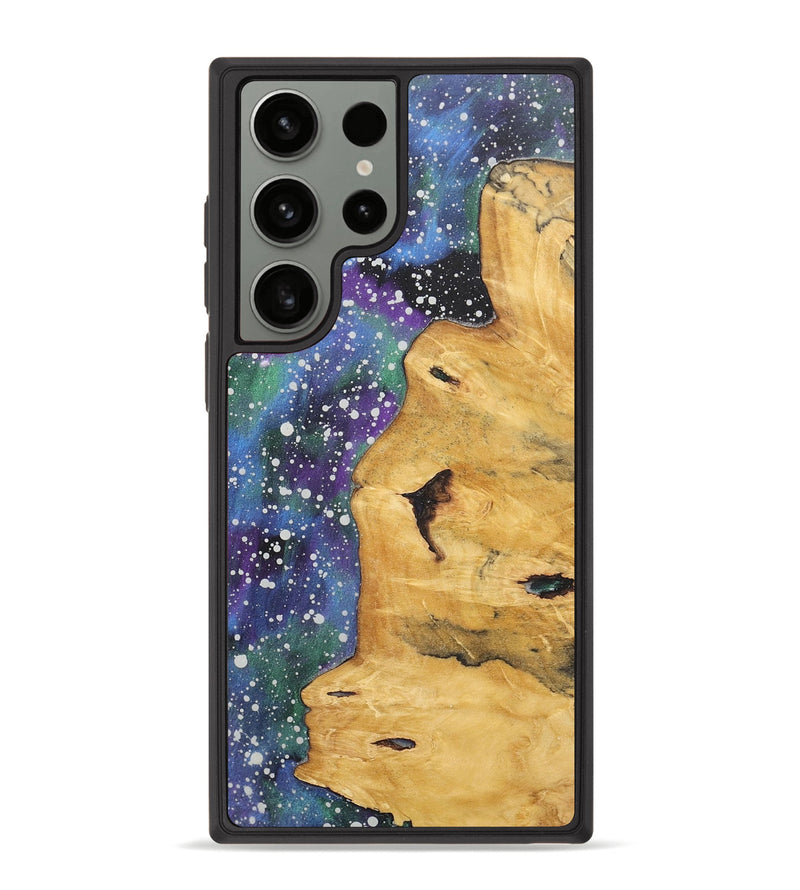 Galaxy S23 Ultra Wood+Resin Phone Case - Landyn (Cosmos, 715267)