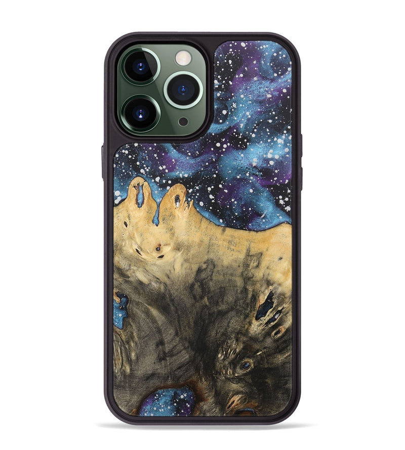 iPhone 13 Pro Max Wood+Resin Phone Case - Jakob (Cosmos, 715269)