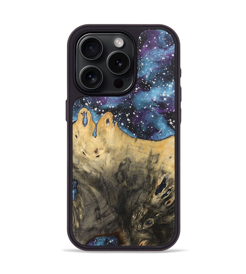 iPhone 15 Pro Wood+Resin Phone Case - Jakob (Cosmos, 715269)