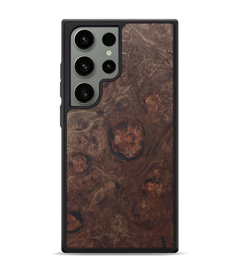 Galaxy S24 Ultra Wood+Resin Phone Case - Sonja (Wood Burl, 715605)