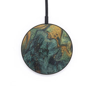 Circle Wood+Resin Wireless Charger - Eliana (Green, 715739)