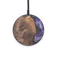 Circle Wood+Resin Wireless Charger - Sonia (Purple, 715792)