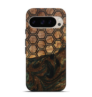 Pixel 9 Pro Wood+Resin Live Edge Phone Case - Aspen (Pattern, 715838)